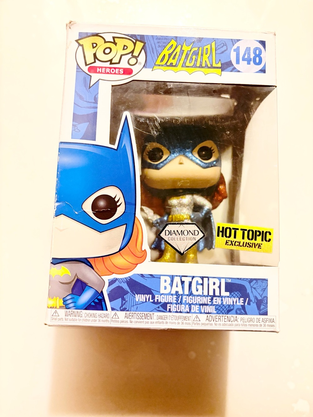 Funko Pop! Heroes Batgirl Diamond Collection - Blue Mask & Cape